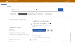Sam's Club - Job Opportunities in Tyler, TX