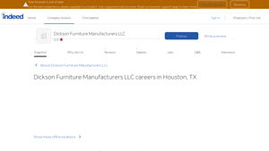 Dickson Furniture - Careers in Houston