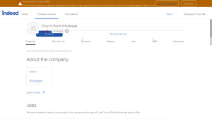 Church Point Wholesale - Employee Insights
