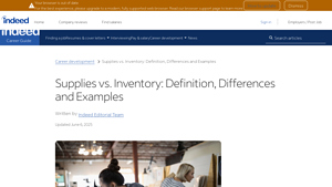 Indeed - Supplies & Inventory Essentials