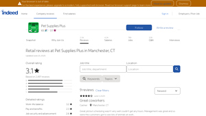 Pet Supplies Plus - Employee Reviews