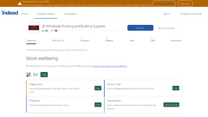 JB Wholesale Roofing - Employee Insights