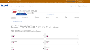 Redneck Trailer Supplies - Locations and Ratings
