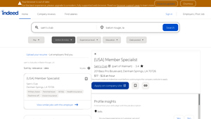 Sam's Club - Job Opportunities in Baton Rouge