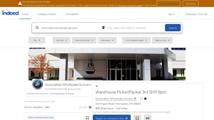 Indeed - Associated Wholesale Grocers Jobs