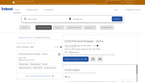 Sam's Club - Job Opportunities in Norman, OK