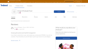 Ensign Wholesale Floral - Inside Insights