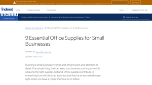 Indeed - Office Supplies