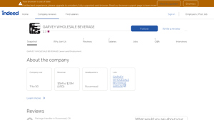 Garvey Wholesale Beverage - Company Insights