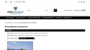 Diamond Mining - Essential Machines and Equipment