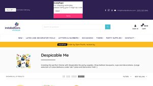 InstaBalloons - Despicable Me Party Supplies