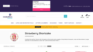 InstaBalloons - Strawberry Shortcake Collection