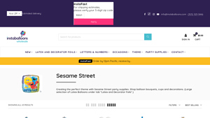 Instaballoons - Sesame Street Party Supplies