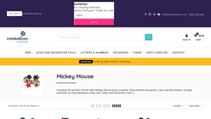 InstaBalloons - Mickey Mouse Party Supplies