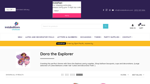 InstaBalloons - Dora the Explorer Party Supplies