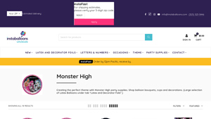 Instaballoons - Monster High Party Supplies