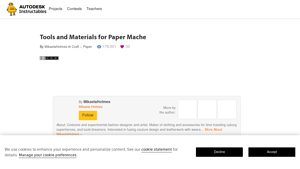 Instructables - Essential Crafting Tools and Materials