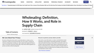 Wholesalers - Intermediaries in the Supply Chain