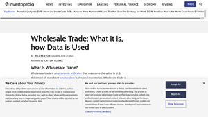 Wholesale Trade - Key Insights