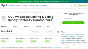 iSpot - CGR Wholesale Roofing & Siding Supply Center