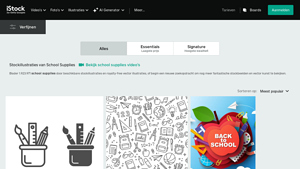 iStock - School Supplies Illustrations