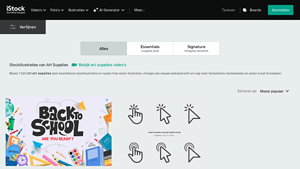 iStock - Art Supplies Stock Illustrations