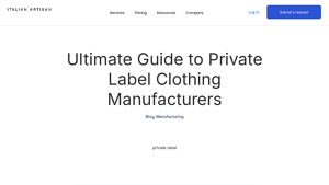 Private Label Clothing - Key Benefits