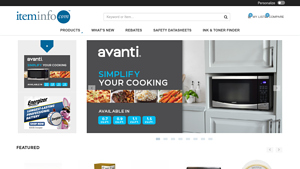 ItemInfo - Diverse Product Range