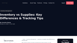 Itemit - Asset Management System