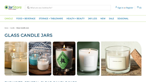 Jarstore - Bulk Glass Candle Jars