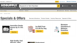 HD Supply - Office & Work Supplies