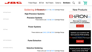 JBC - Soldering and Rework Solutions