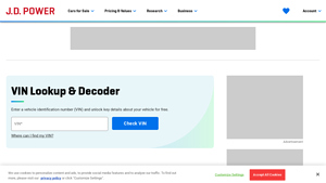 J.D. Power - Free VIN Lookup & Decoder