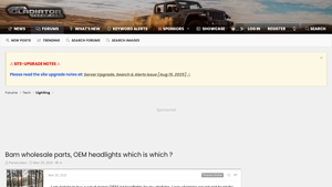 Mopar - OEM LED Headlights for Jeep Gladiator