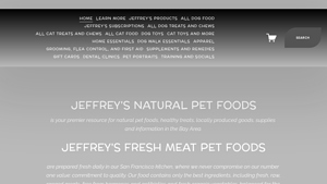 Jeffrey's Natural Pet Foods - Raw Food for Dogs