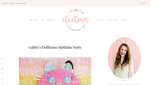 Jessica Etcetera - Gabby’s Dollhouse Party Supplies