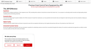 JM Inc - Grain Carts & Seed Tenders