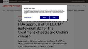 Johnson & Johnson - STELARA® for Pediatric Crohn's Disease