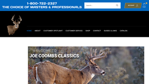 Joe Coombs Classics - Taxidermy Supplies