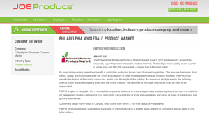 Joe Produce - Fresh Wholesale Fruits & Vegetables