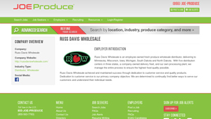 Russ Davis Wholesale - Fresh Produce Distributor
