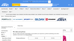 Joe's USA - Wholesale Athletic Apparel