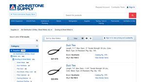 Johnstone Supply - Duct Ties