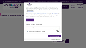JOURNAVX™ - Key Product
