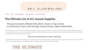 Joyful Art Journaling - Diverse Journal Collection