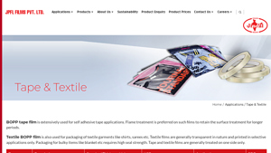 JPFL Films - BOPP Tape and Textile Film