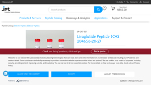 JPT - Liraglutide Peptide (CAS 204656-20-2)