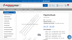 Justman - Pipette Brushes