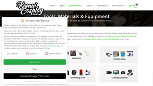 Kamuicosplay - Cosplay Supplies Directory