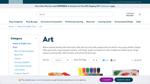 Kaplan - Toddler Creative Open-Ended Art Kit